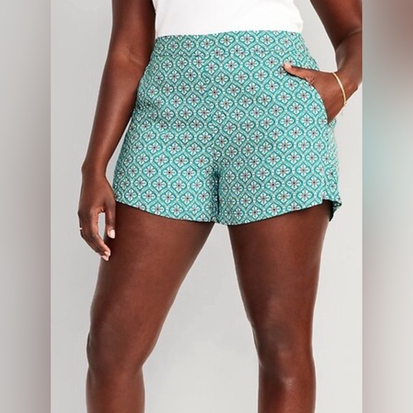 Old Navy High-Waisted Playa Soft-Spun 4” Shorts XL Women - Picture 1 of 7